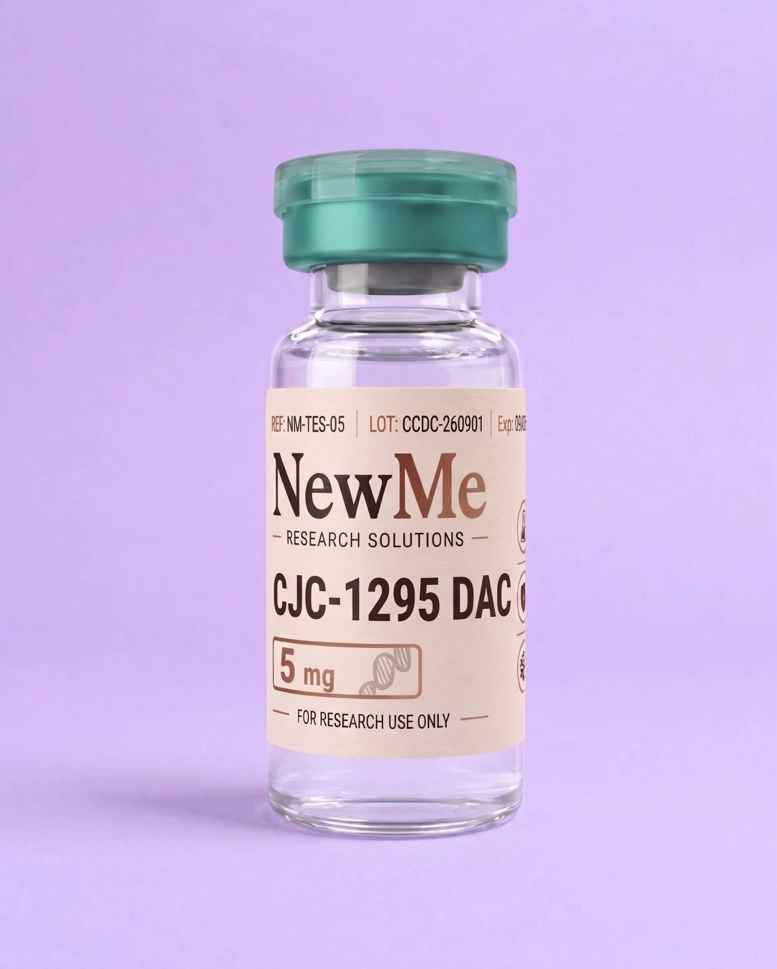 NewMe CJC-1295 DAC research vial